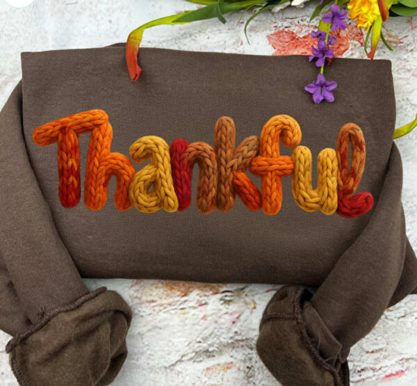 Thankful Yarn Look Tee