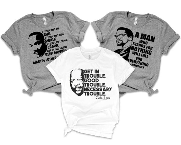 MLK/ John Lewis/ MalcomX